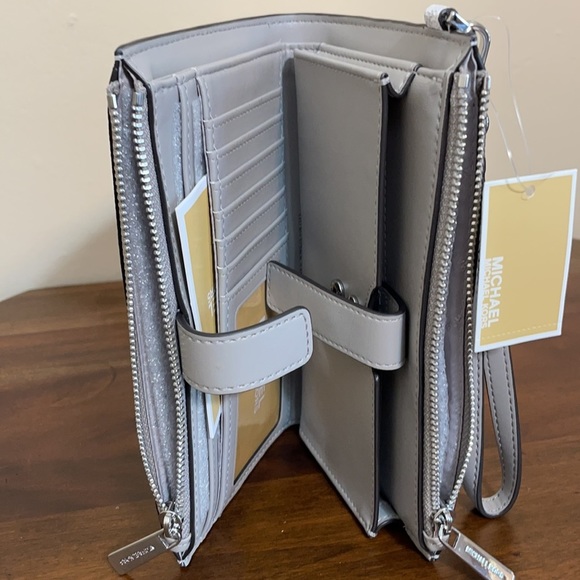 Michael Kors Jet Set double zip wristlet wallet - Picture 7 of 7